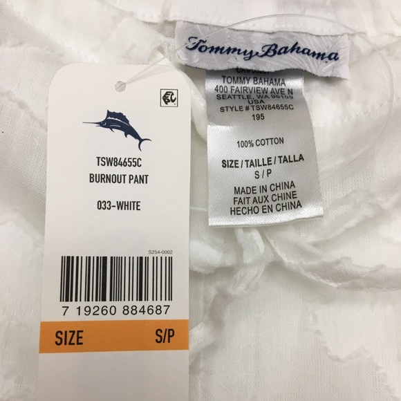 NEW WITH TAGS. Tommy Bahama pants - Picture 3 of 3
